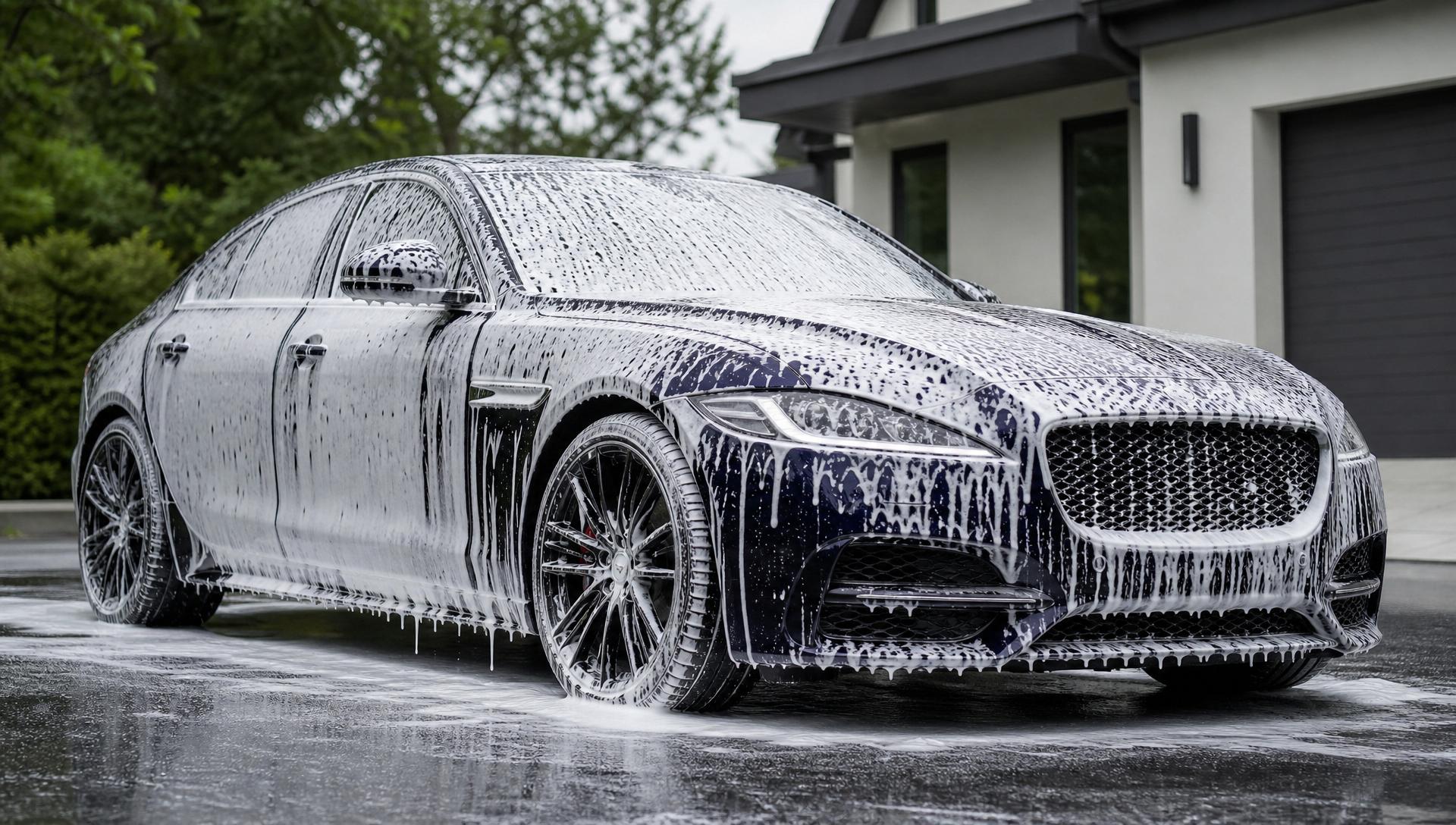 Professional car detailing with Hydro-Flo Pro tools